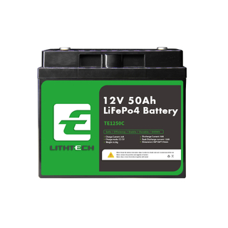 Lithtech TE1250C 12.8V 50Ah Li-Ion Battery Pack 12V 50Ah 